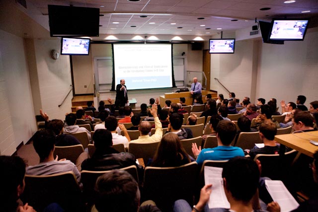 Prof. M. Toner (Harvard U.) visits ALAM Lab and presents the SoE Distinguished Lecture on February 3th of 2012